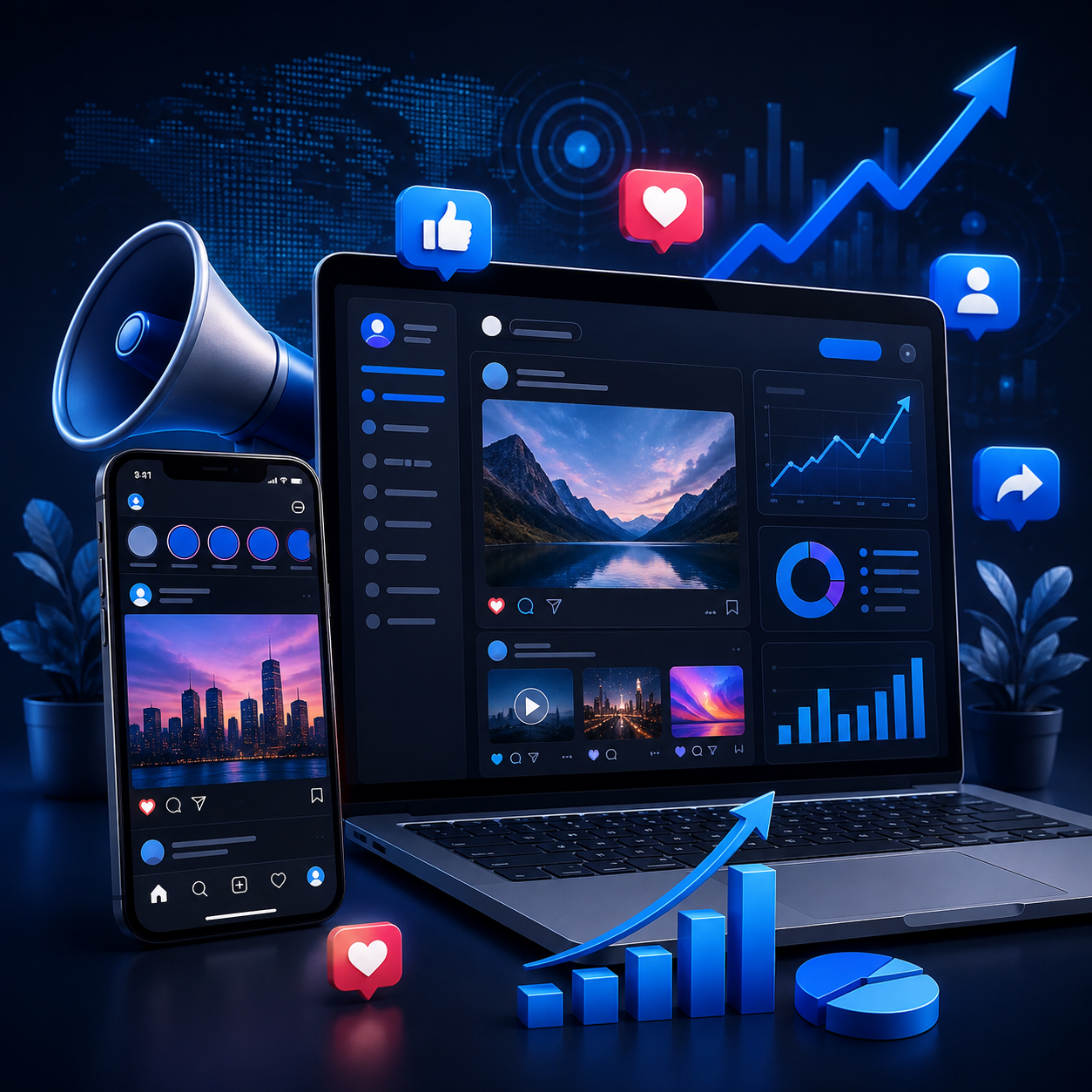 Social media marketing strategy and management